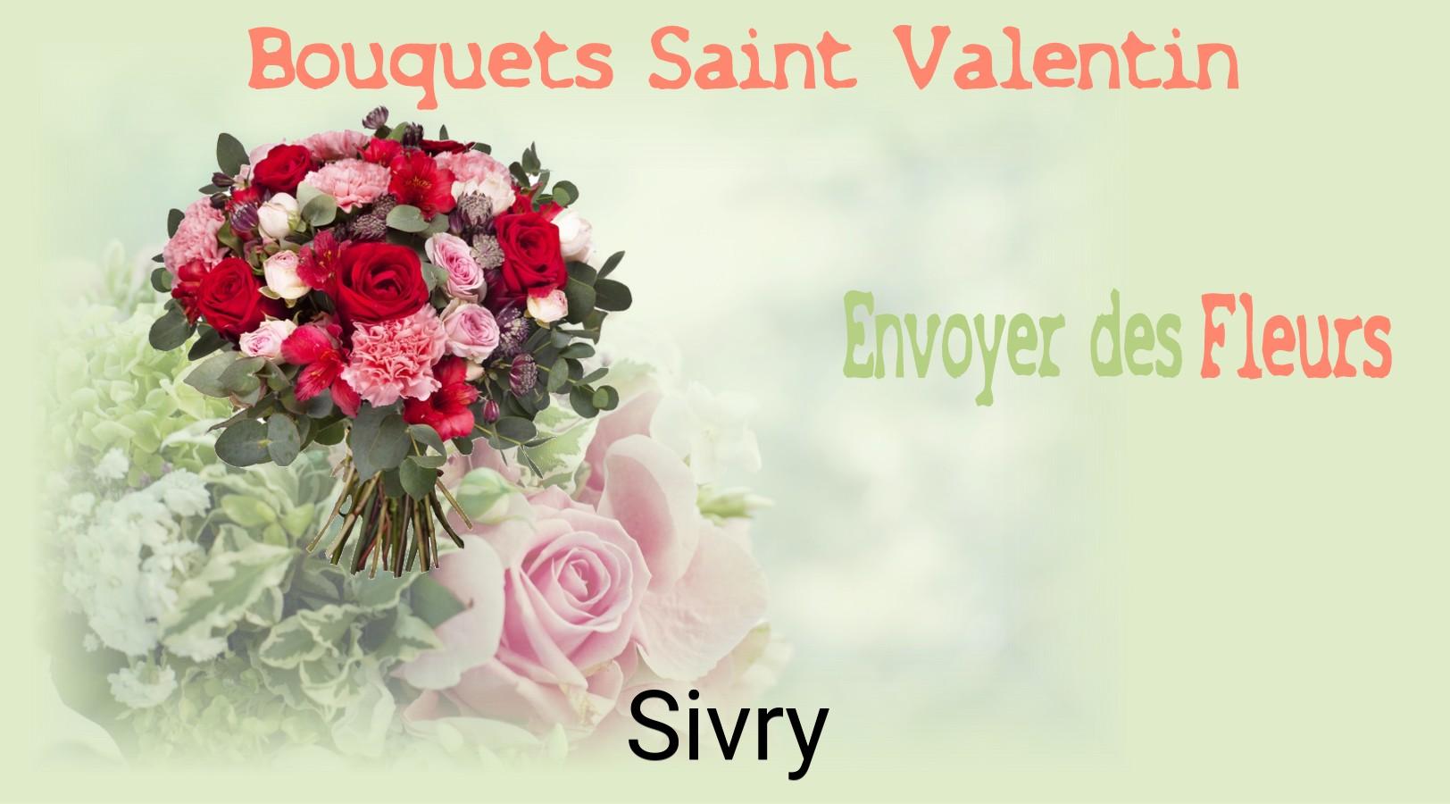 Roses de Saint-Valentin livrées à Sivry